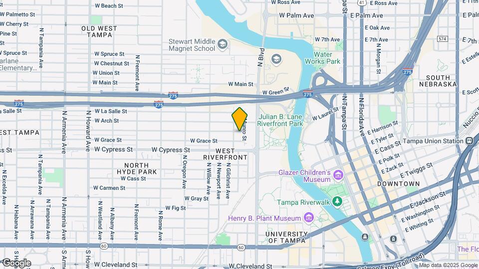 1006 W Nassau St Map and Location Details