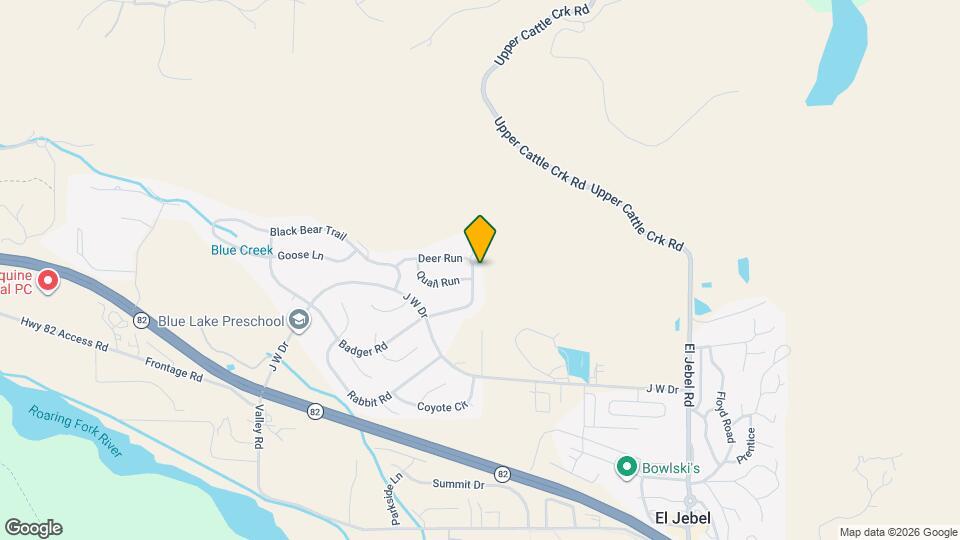 180 Deer Run Mapa y Detalles de la Ubicación