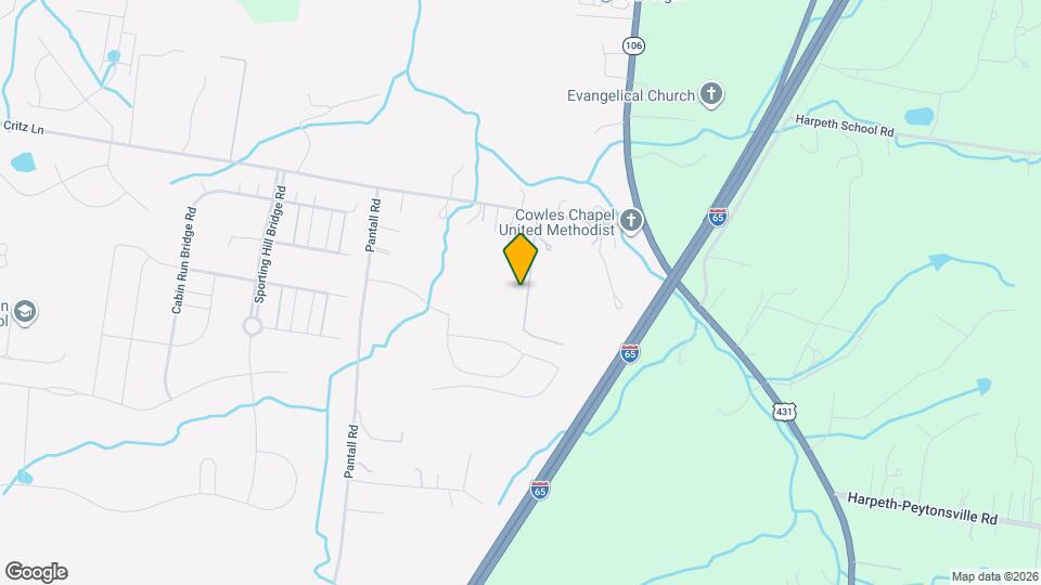 2615 Baugh Rd Map and Location Details