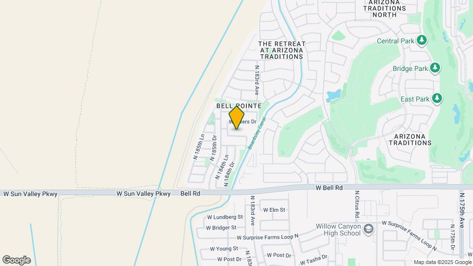 18418 W Sunbelt Dr Map and Location Details