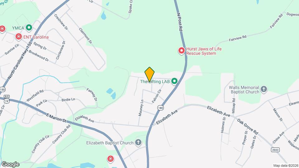 605 Lark Dr Map and Location Details