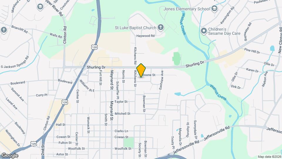 1030 Dennis St Mapa y Detalles de la Ubicación