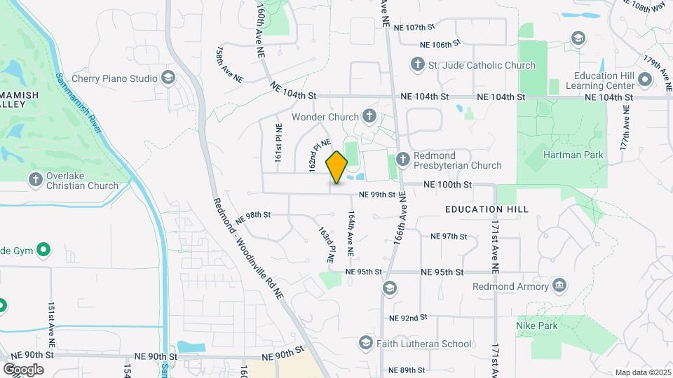 9910 163rd Ave NE Map and Location Details