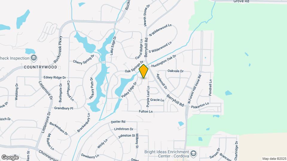 2250 Lake Hill Ct Map and Location Details