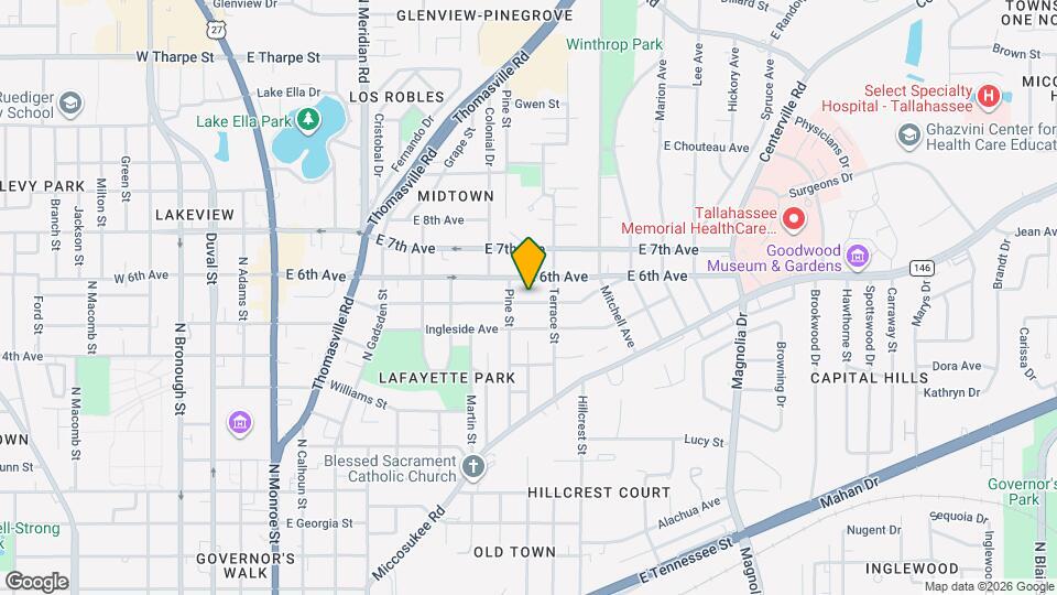 718 Beard St Mapa y Detalles de la Ubicación