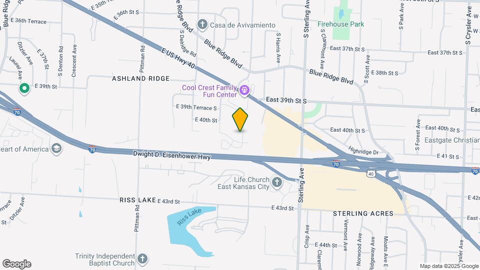 4020 Hedges Ave Map and Location Details