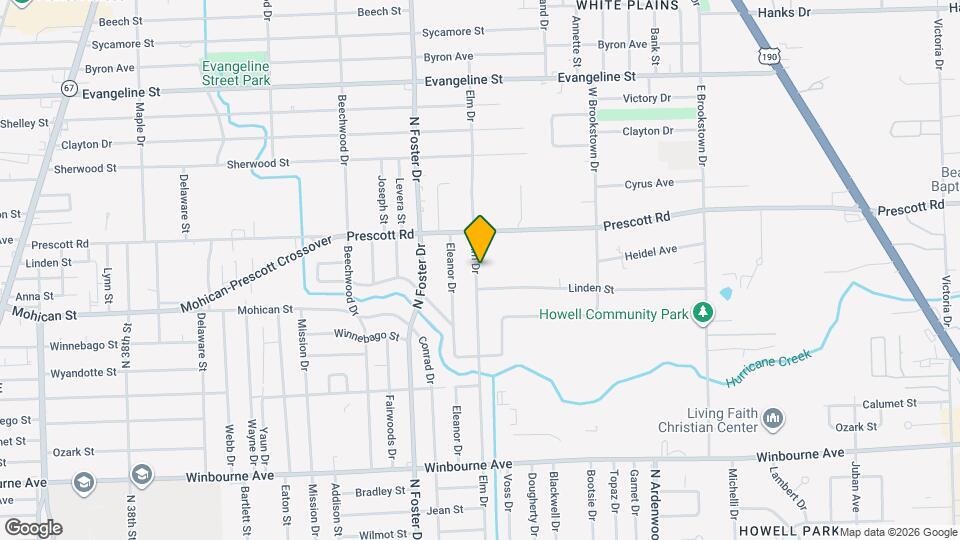 3992 Elm Dr Map and Location Details
