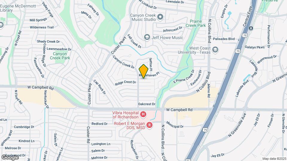 328 Ridge Crest Dr Map and Location Details