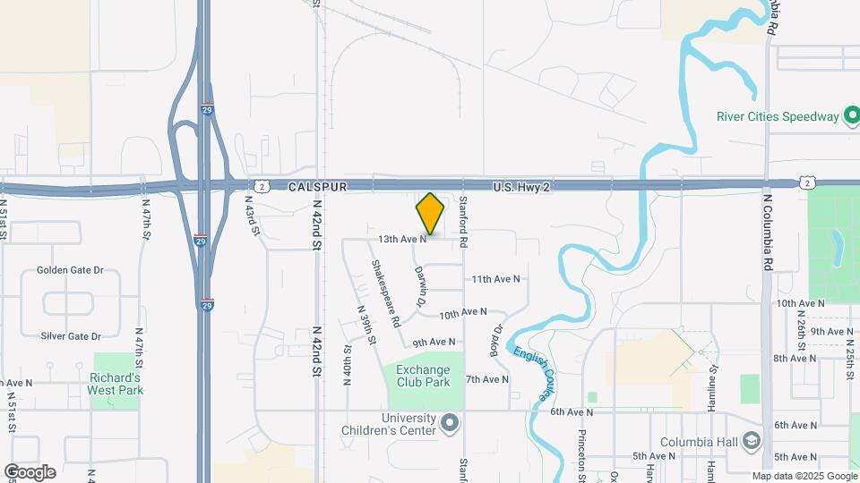 3625 13th Ave N-Unit -3627 Map and Location Details