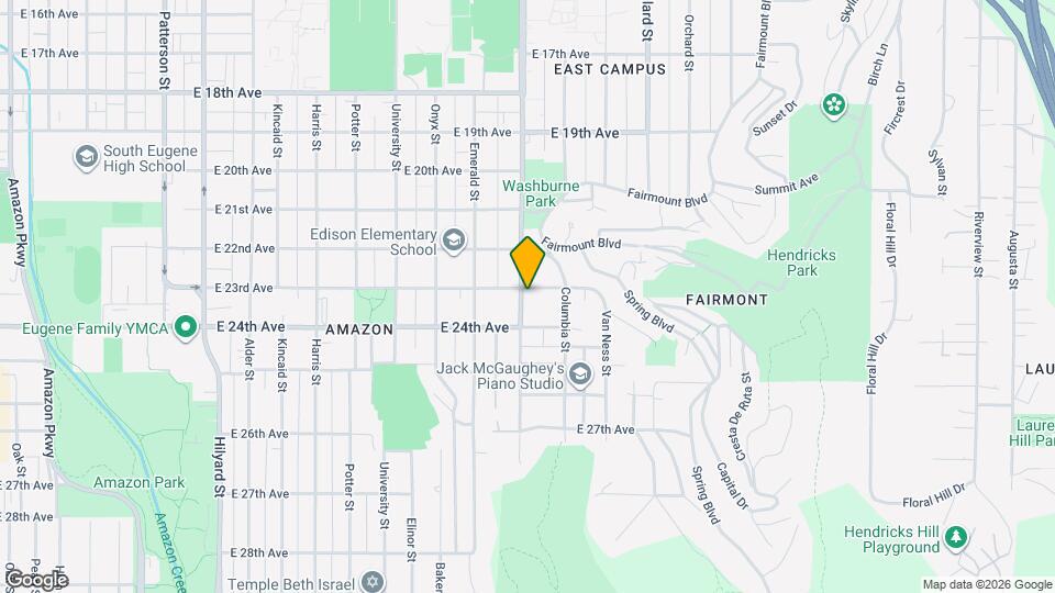 2323 Agate St Map and Location Details