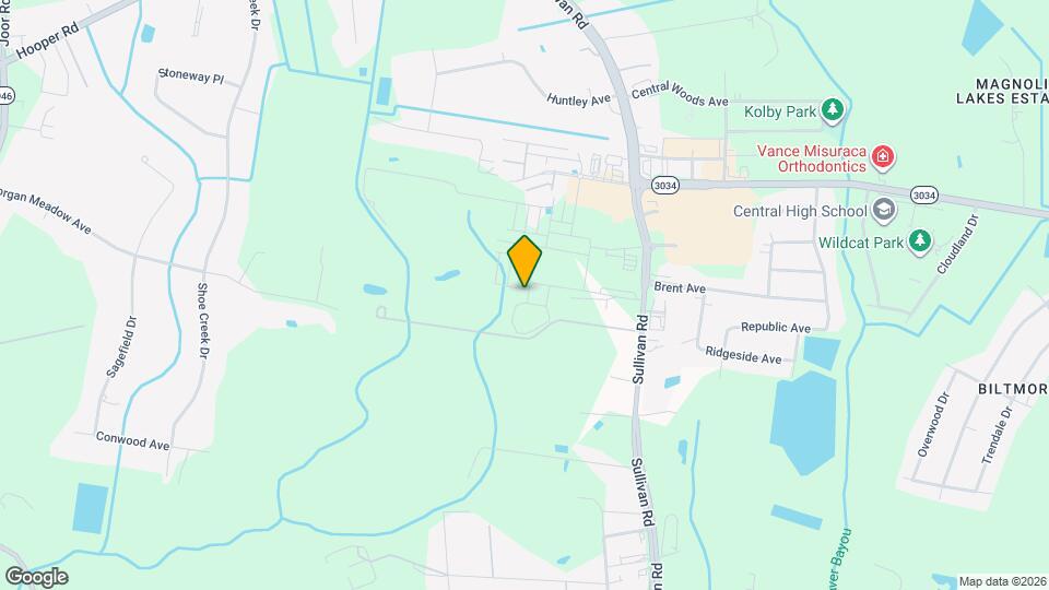 14032 Eastover Ave Map and Location Details