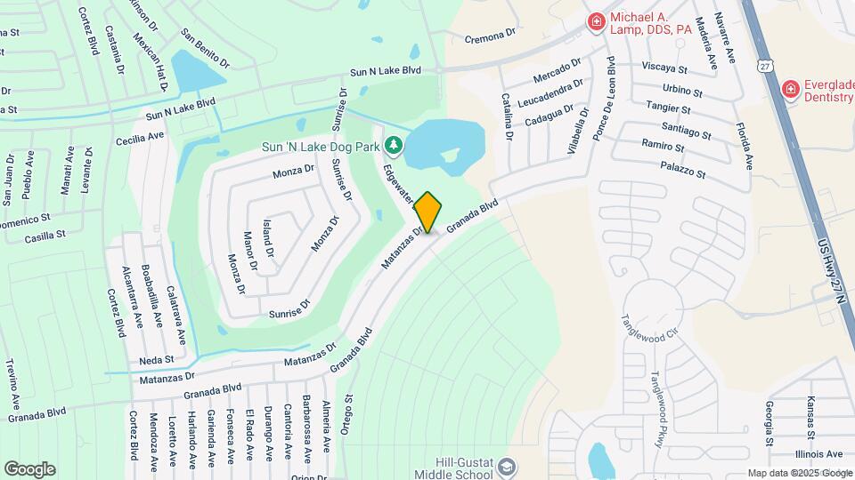 5332 Granada Blvd Map and Location Details