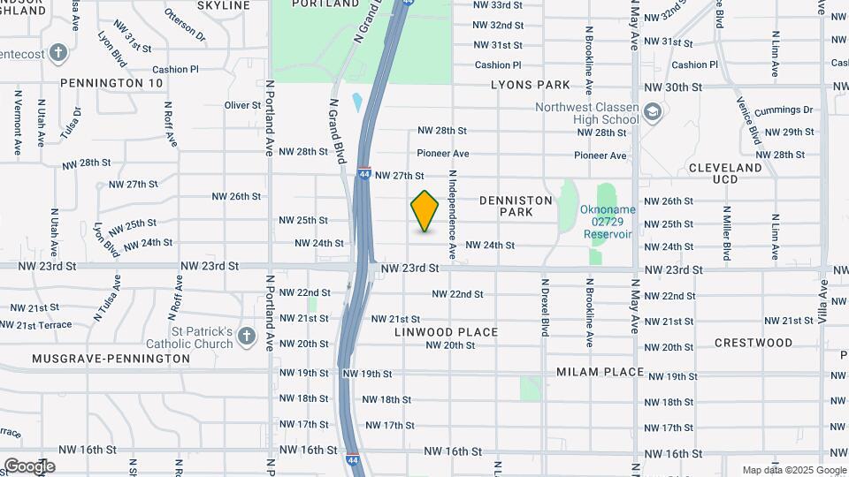 3329 NW 24th St Map and Location Details
