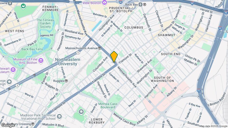 487 Massachusetts Ave Map and Location Details