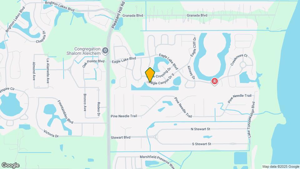 2734 Eagle Canyon Dr S Map and Location Details