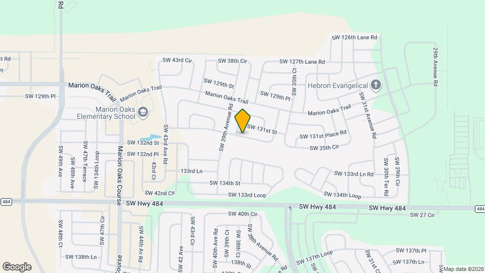 3859 SW 131st Place Rd Map and Location Details