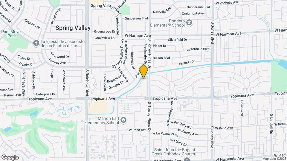 4823 S Torrey Pines Dr Map and Location Details