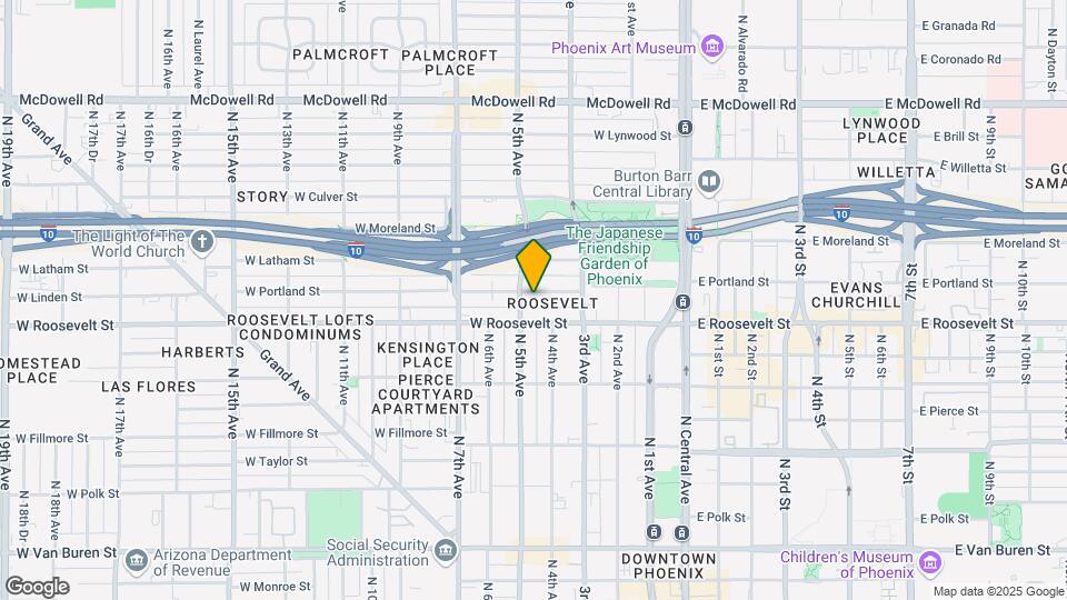 343 W Portland St Mapa y Detalles de la Ubicación