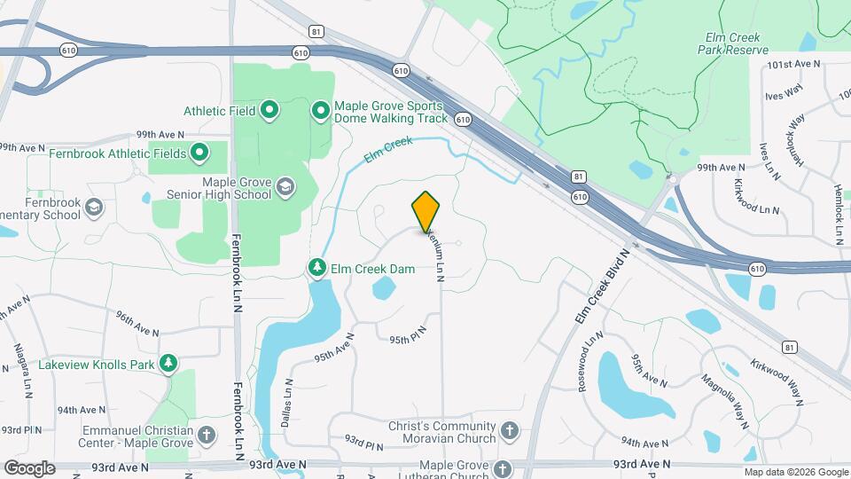 9719 Xenium Lane N Mapa y Detalles de la Ubicación