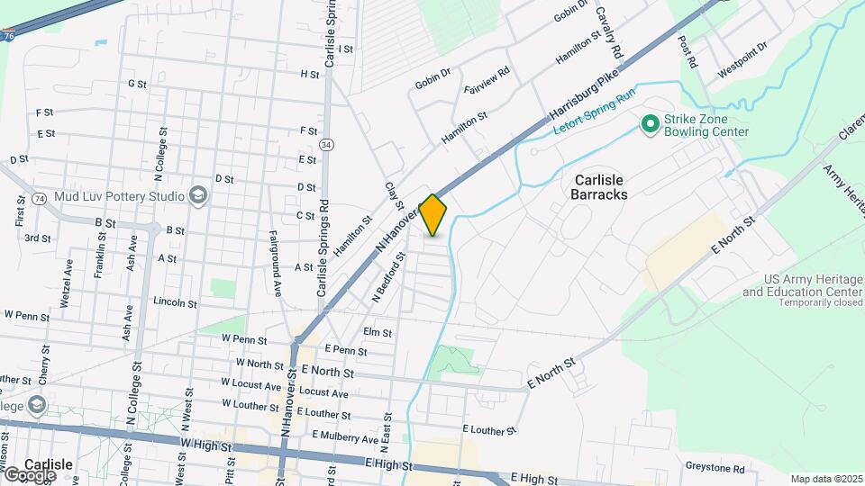 Hanover Manor Apartments Map and Location Details