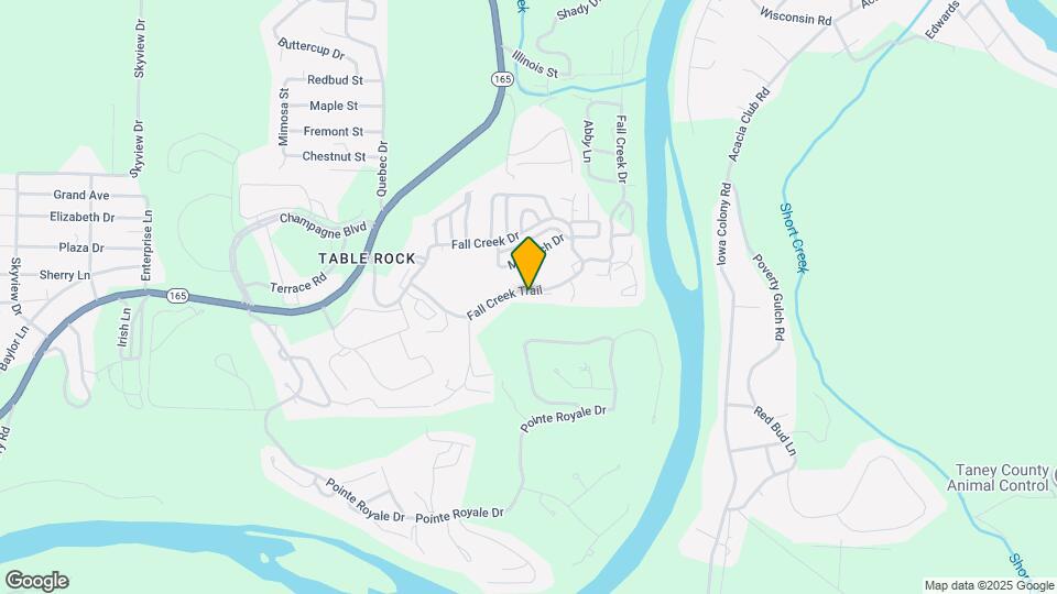 16 Fall Creek Dr Map and Location Details