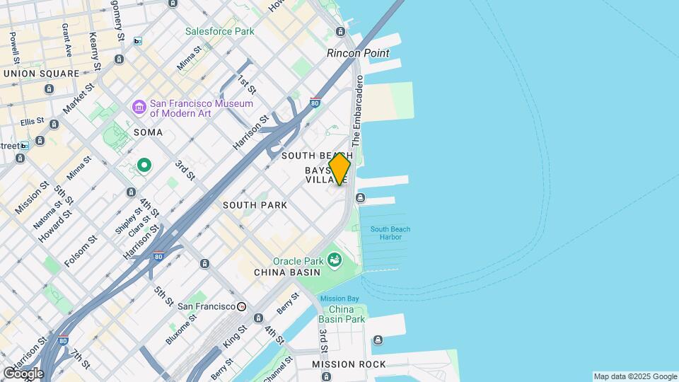 South Beach Marina Apartments Mapa y Detalles de la Ubicación