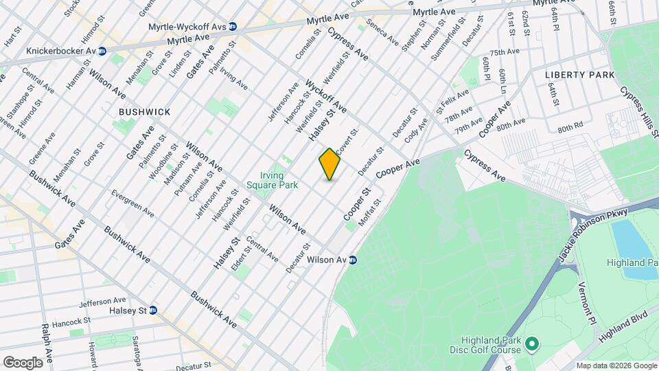 279 Schaefer St Mapa y Detalles de la Ubicación