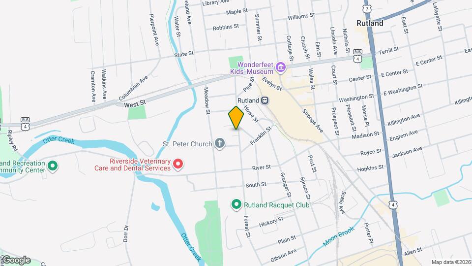 57 Forest St Map and Location Details