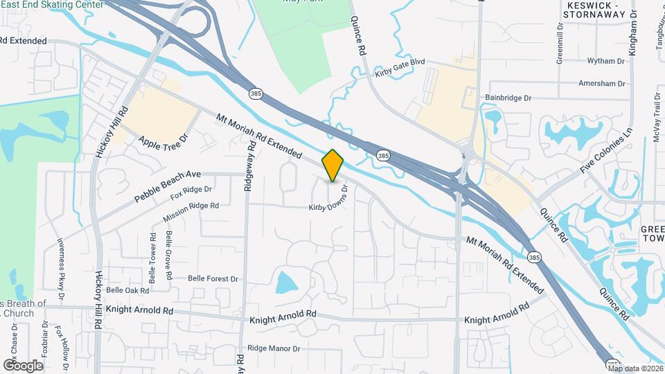 3004 Huntington Trail Dr Map and Location Details