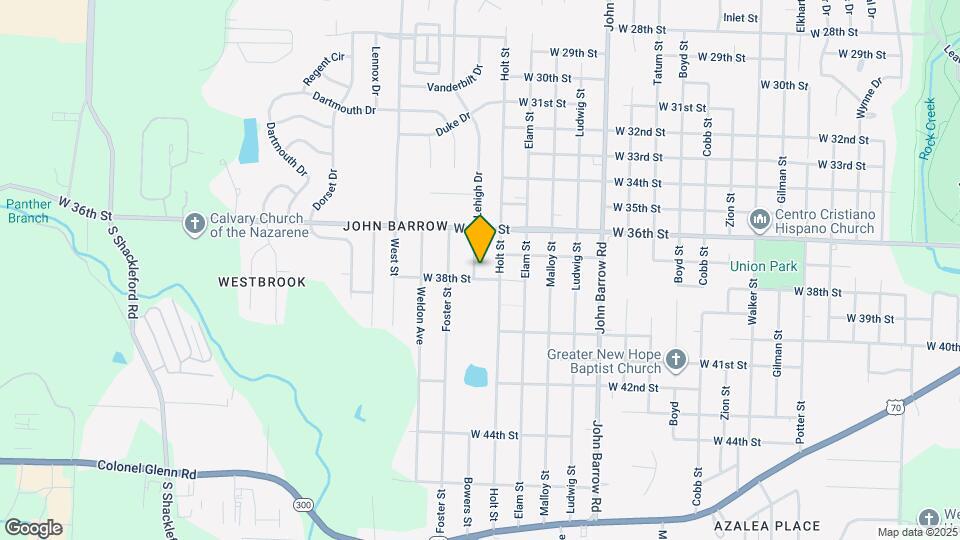 3711 Bowers St Map and Location Details