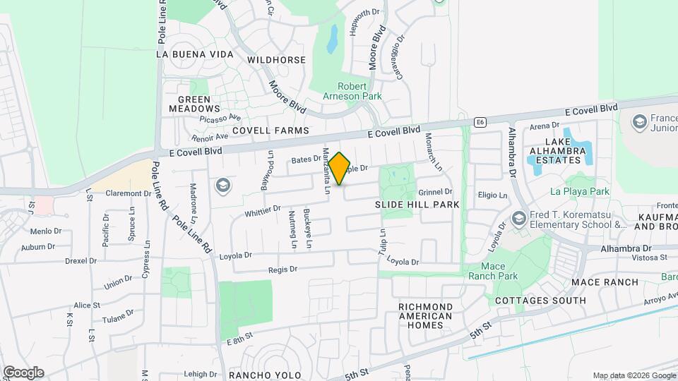 2701 Blackburn Dr Mapa y Detalles de la Ubicación