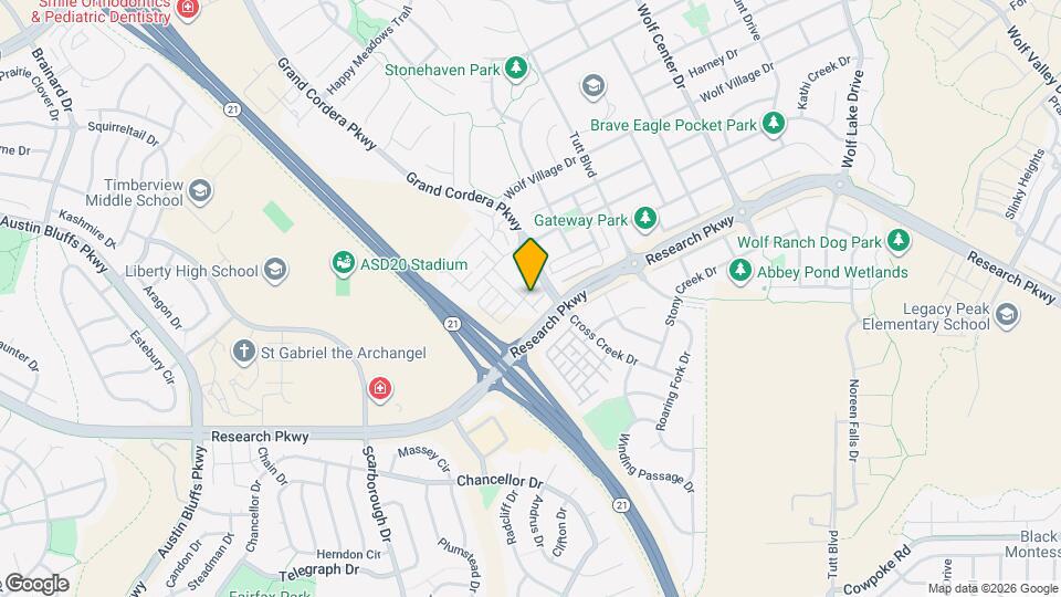 5321 Mountain Vista Hts Map and Location Details