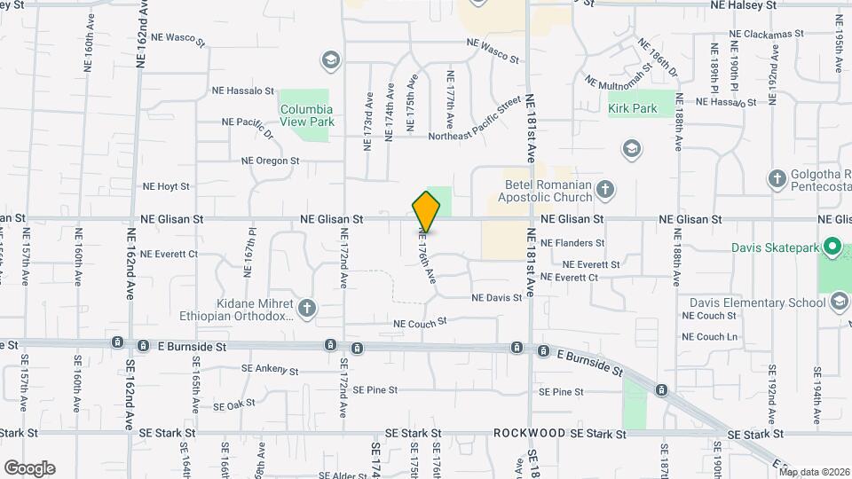 434 NE 176th Ave Map and Location Details