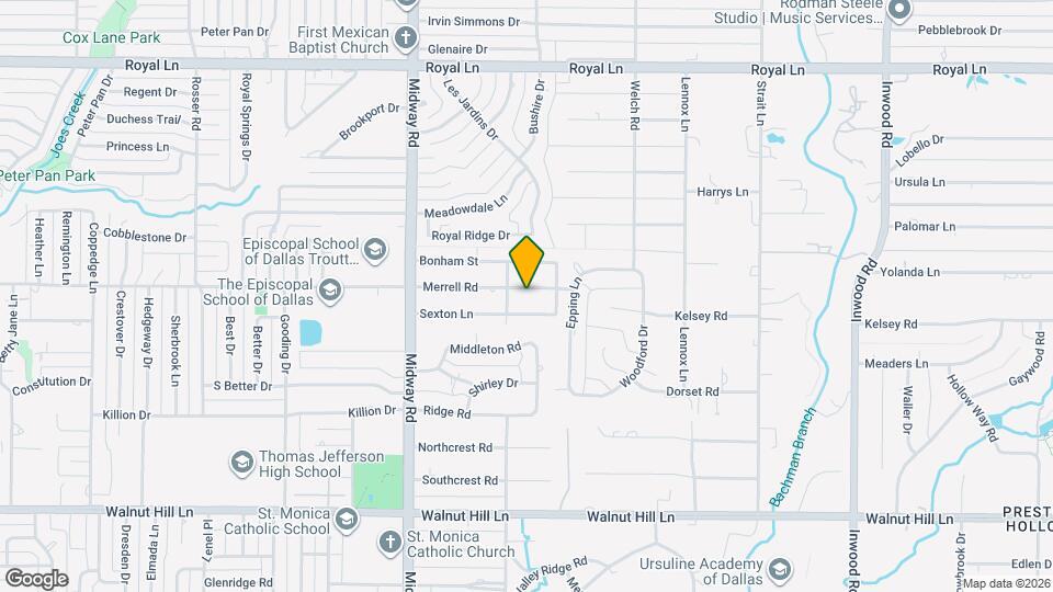 4414 Merrell Rd Map and Location Details