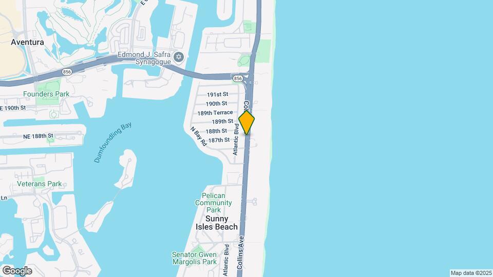 18728 Collins Ave Map and Location Details