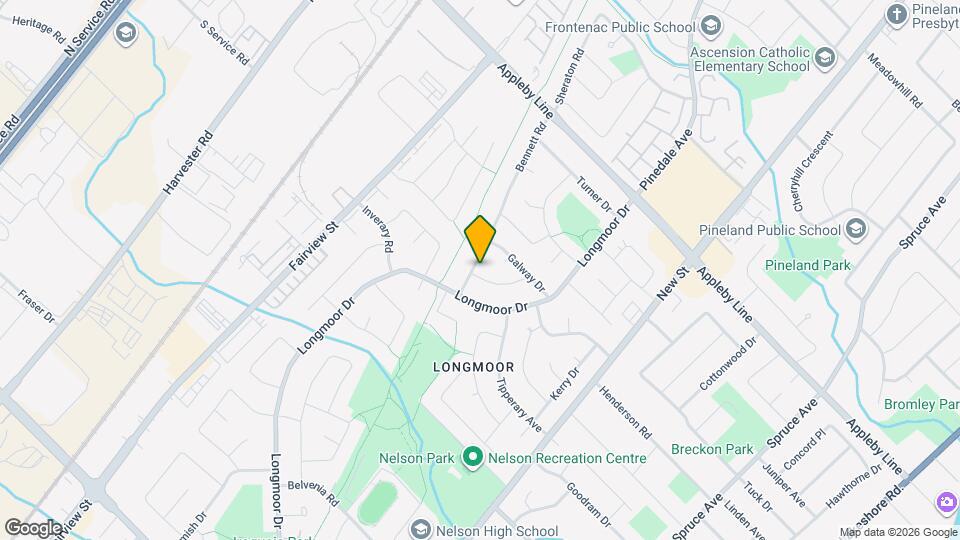 4351 Dublin Crescent Map and Location Details