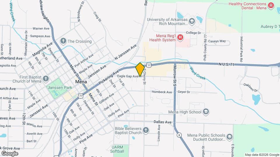 405 Eagle Gap Ave Map and Location Details