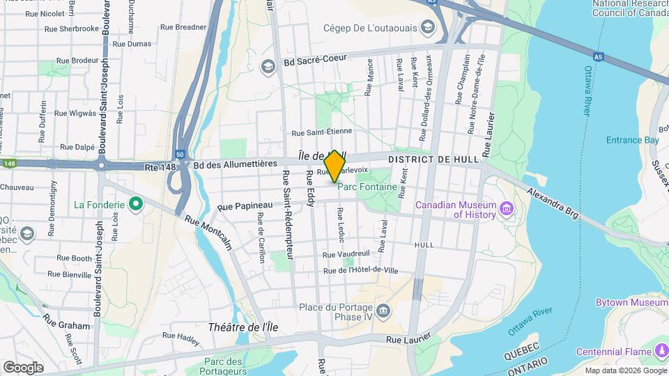 110 Rue Garneau Map and Location Details