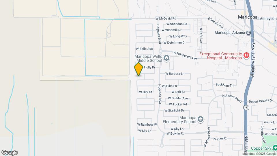 46176 W Amsterdam Rd Map and Location Details