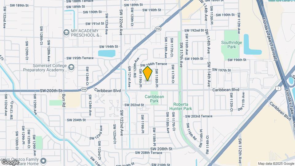 19823 SW 119th Ct Map and Location Details