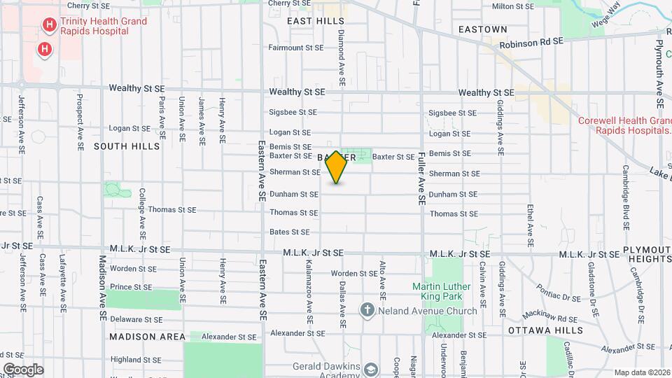 949 Dunham St SE Map and Location Details