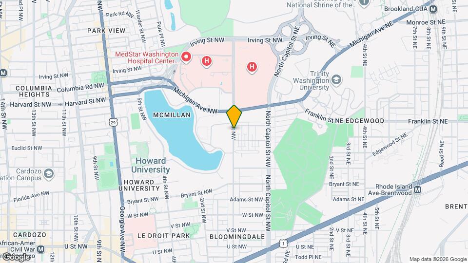 2607 1st St NW Map and Location Details