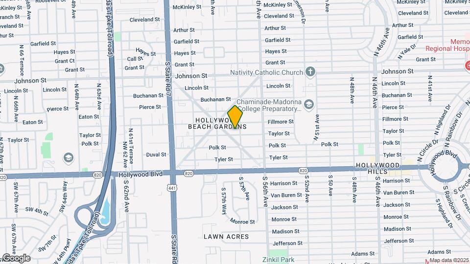 5709 Taylor St Map and Location Details