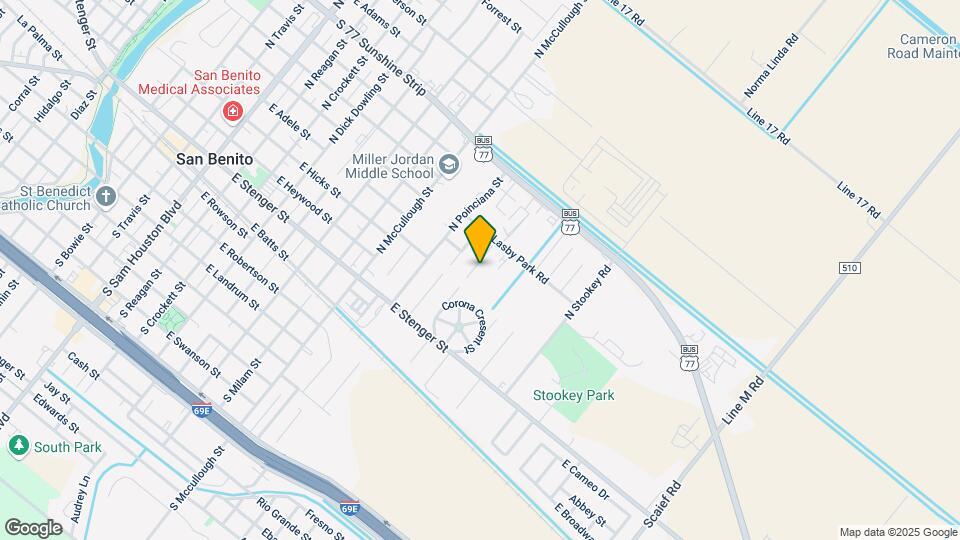 131 Las Palmas St, Unit #2 Map and Location Details