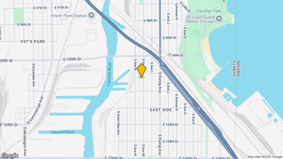 10122 S Ave M Map and Location Details