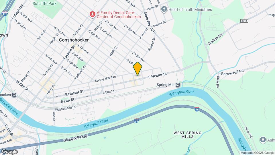 814 E Hector St, Unit Garage Mapa y Detalles de la Ubicación