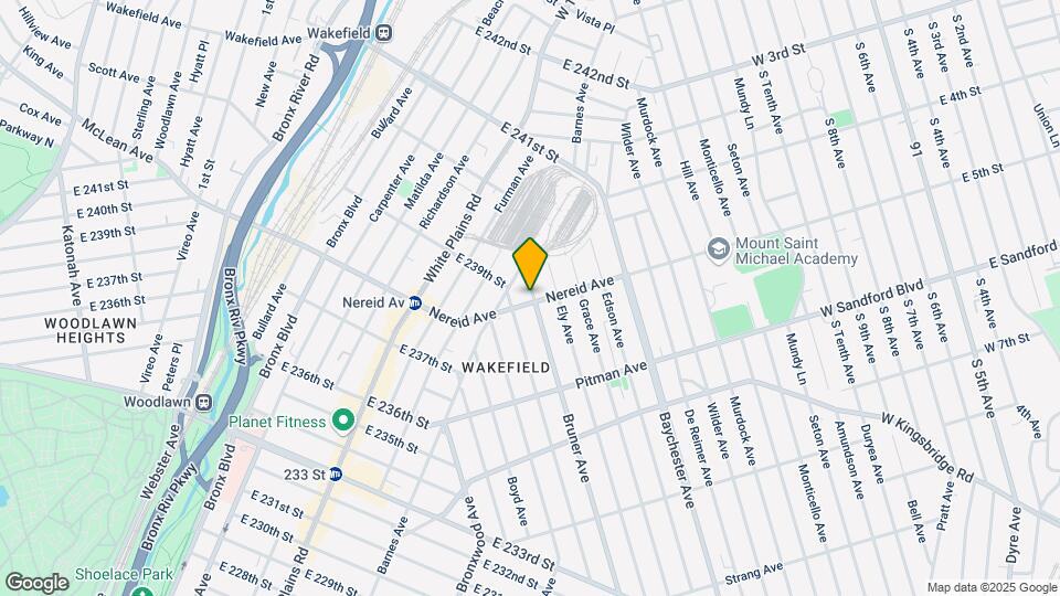 1821 Nereid Ave Map and Location Details