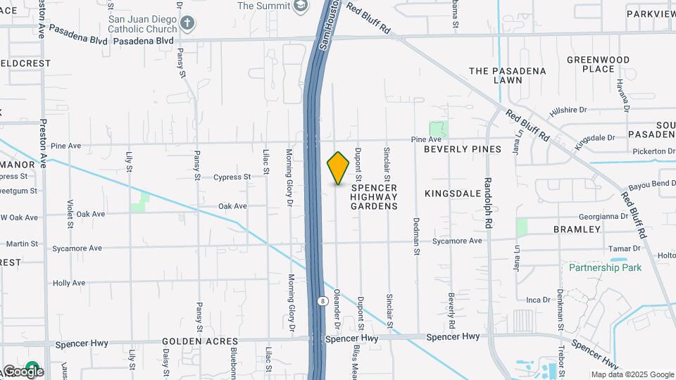 2619 Oleander Dr Map and Location Details