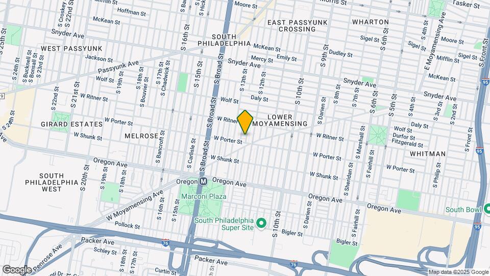 2442 S Camac St Map and Location Details