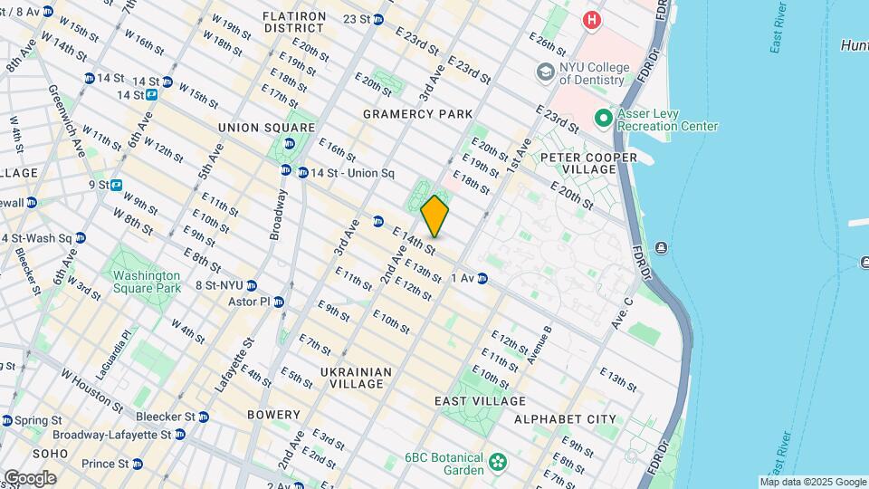 325 E 14th St Mapa y Detalles de la Ubicación